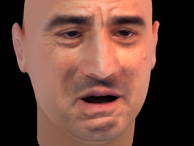 Robert De Niro acting 3D model_1