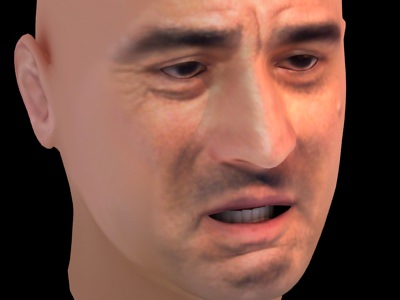 Robert De Niro acting 3D model_17