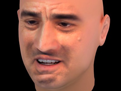 Robert De Niro acting 3D model_8