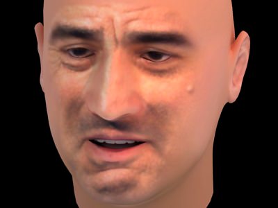 Robert De Niro acting 3D model_13