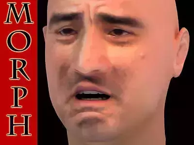 Robert De Niro acting 3D model
