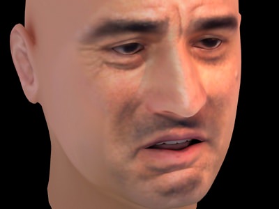 Robert De Niro acting 3D model_20