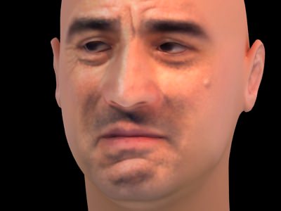 Robert De Niro acting 3D model_16