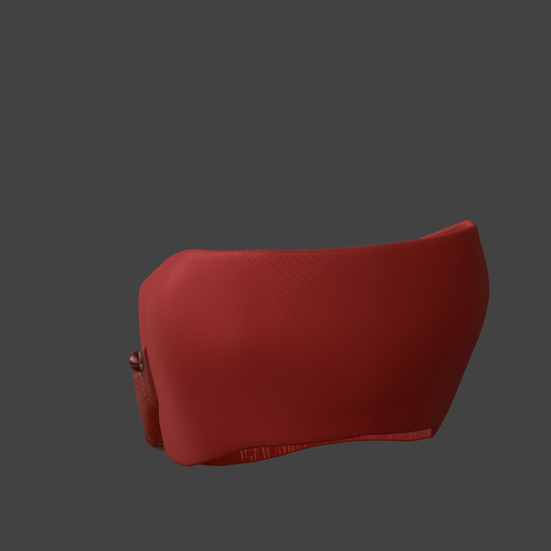 Gas mask helmet 3d model scifi Low-poly Low-poly 3D model_5