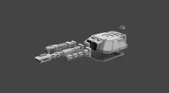 Armored Might MRHV - Slayer Turret and Weapons