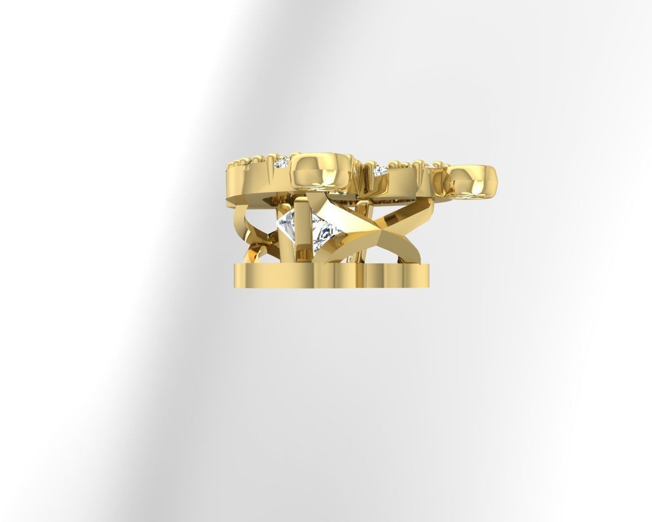 two heart 3D print model_2