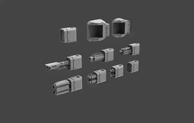 Armored Might - Small Sponsons