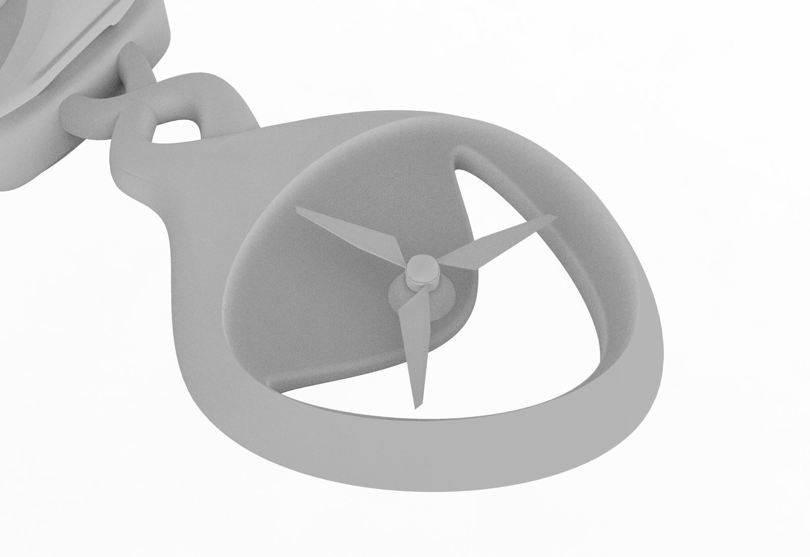 Hexagon Drone Free 3D model_7