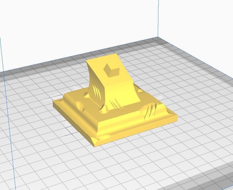 Black panther bust 3D print model_1