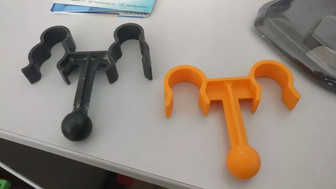 Ventilator circuit support for 3D print 3D print model_0