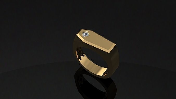 unisex ring 27 3D print model