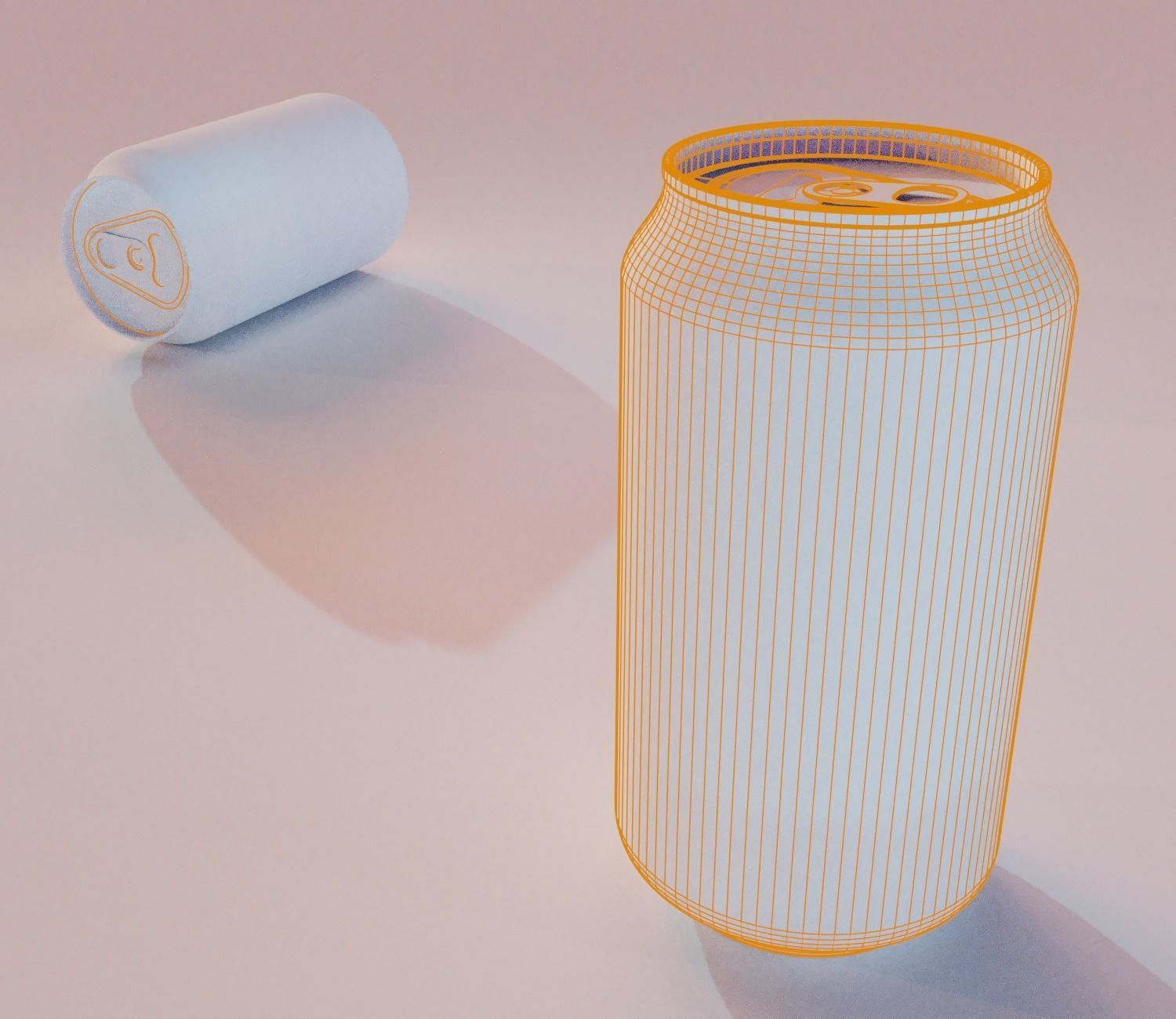 Coke classic 3D model_4