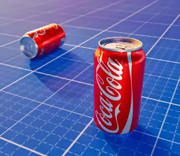 Coke classic 3D model