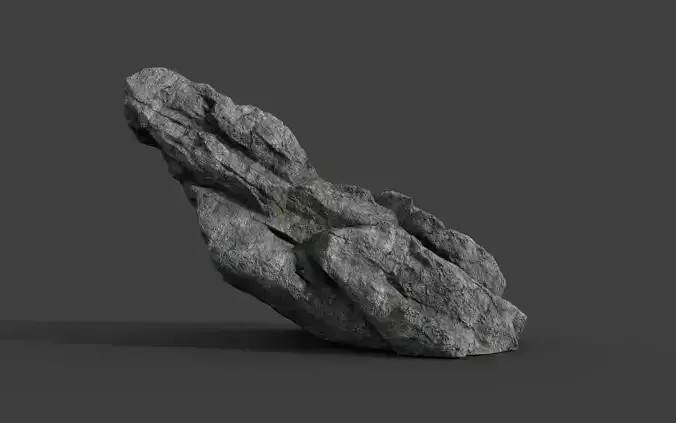 Cliff Rock 4-8 Low-poly 3D model