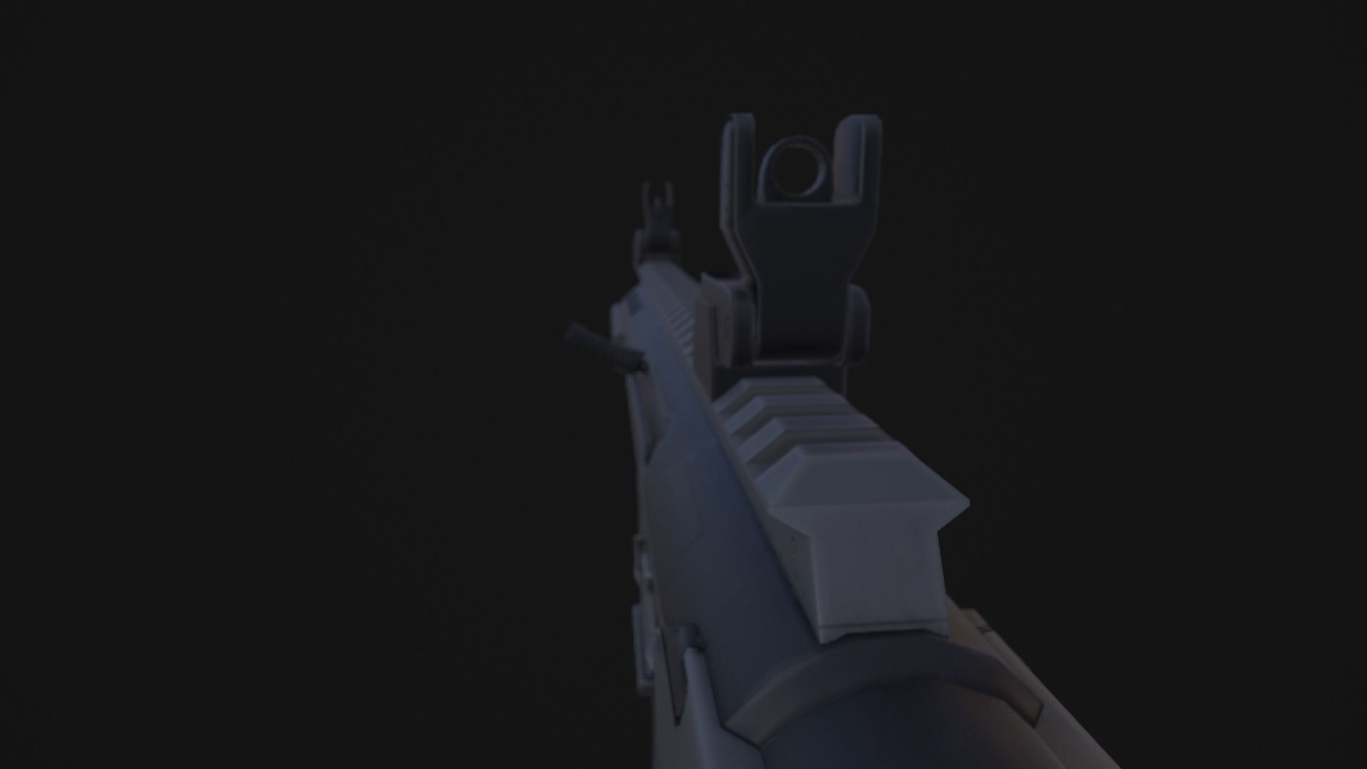 Beretta PMX PBR Low-poly Low-poly 3D model_3