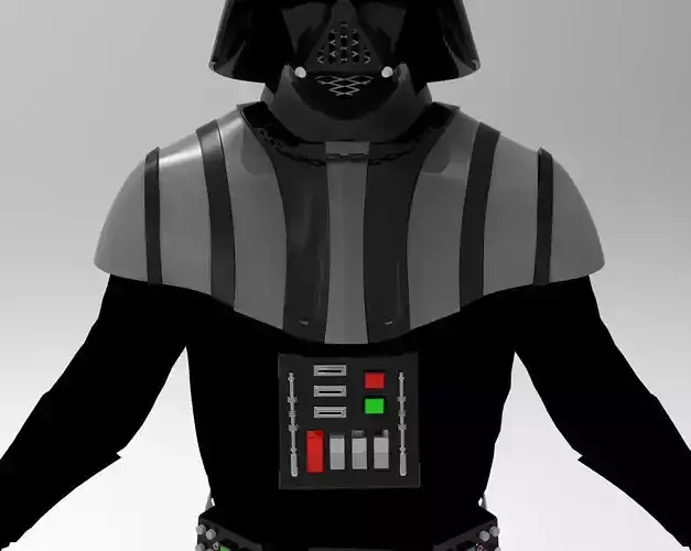 Darth Vader Armor from Episode 3 ROTS Accurate 3D print model