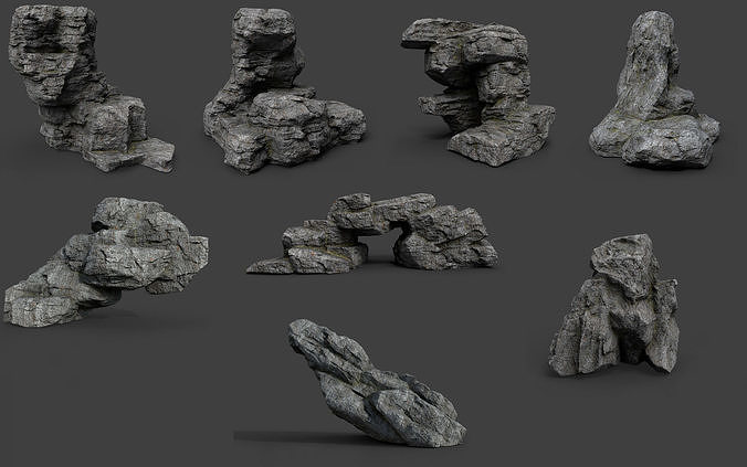 Cliff Rock Collection 004 
