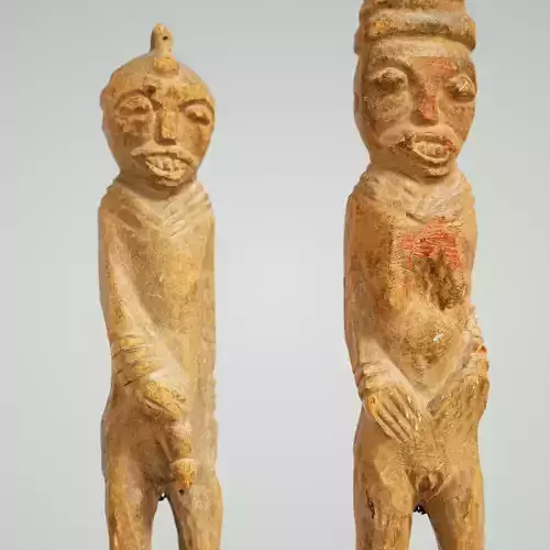 Primitive Sculpture Couple 2