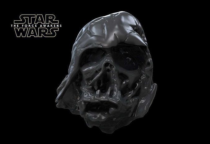 Darth Vader Episode 7 helmet The force Awakens Pyre  Accurate  3D print model