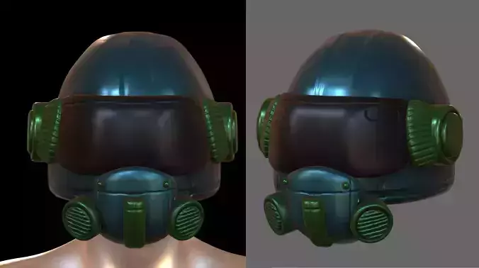 Helmet scifi military futuristic technology fantasy 