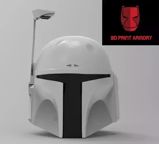 Boba Fett helmet Empire Strikes Back Accurate STL 3D print model