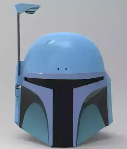  Mandalorian Death Watch helmet STL file for 3d print 3D print model