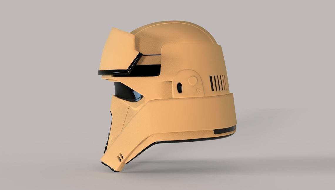SHORETROOPER helmet STL file for 3d print 3D print model_2