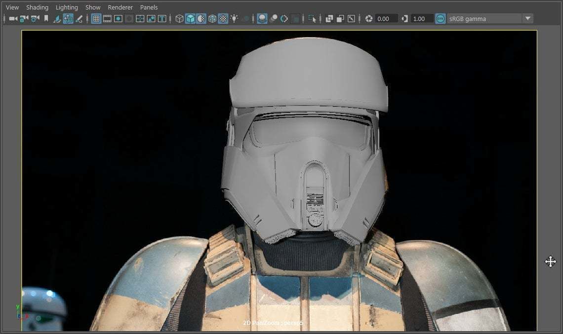 SHORETROOPER helmet STL file for 3d print 3D print model_5