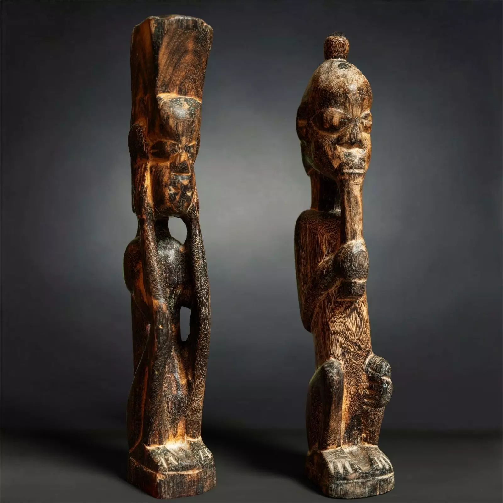置物 Primitive Sculpture 3D model Primitive Sculpture Couple 3 VR / AR / low-poly | CGTrader