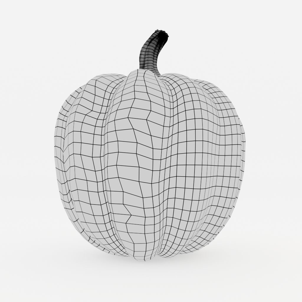 Jack-O-Lantern Halloween 3D model 3D model_6