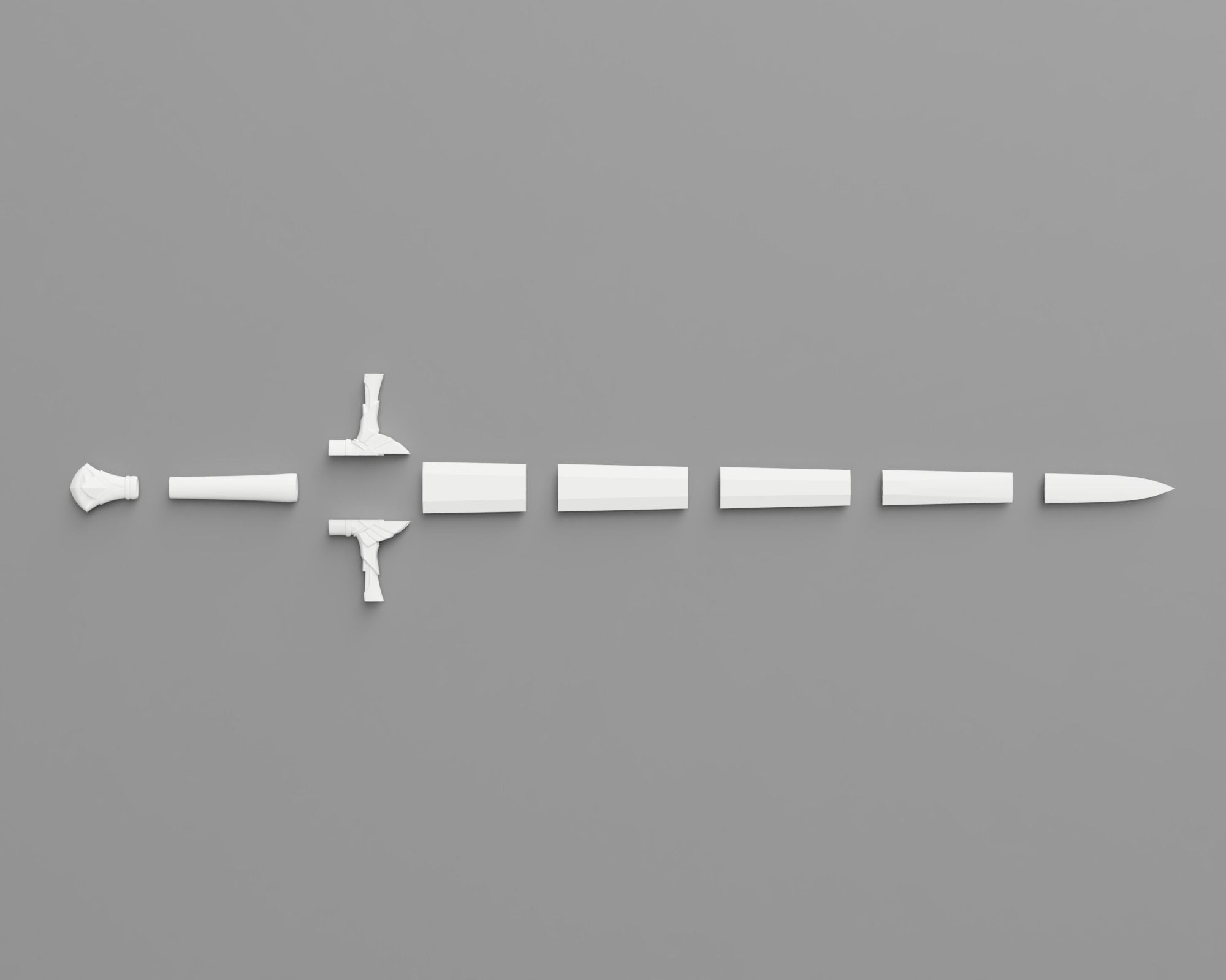 Urfael - Talion Sword - Shadow of Mordor - 3D Printable 3D print model_17