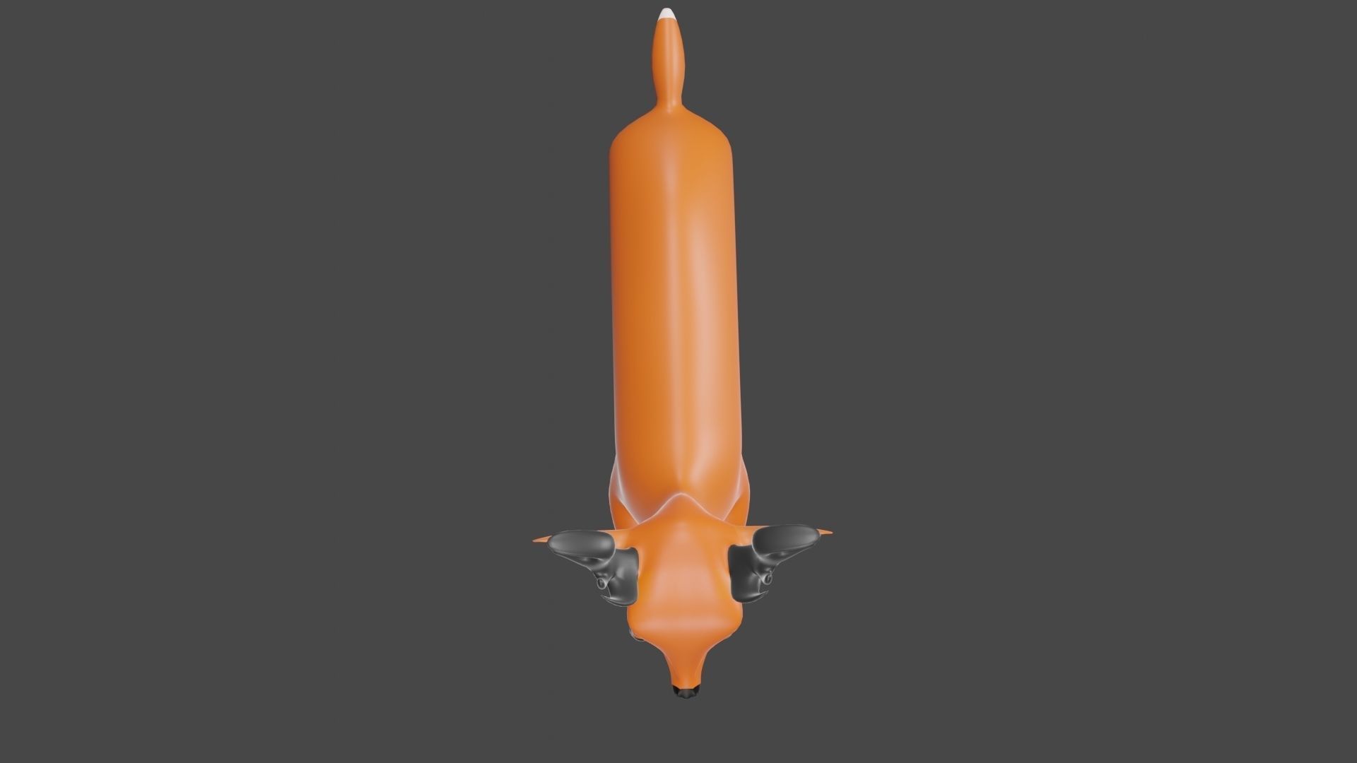 cartoon  deer   3d  model Low-poly 3D model_7