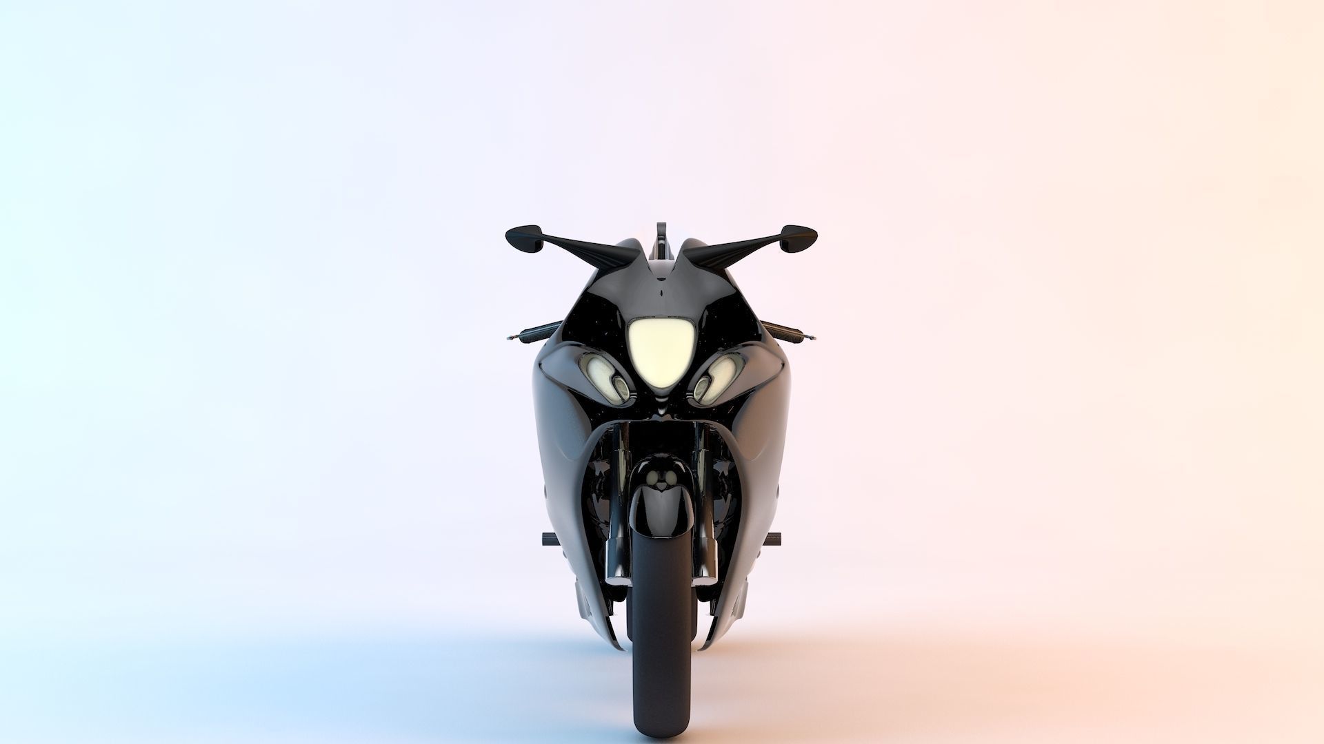Motorcycle 1 3D model_4