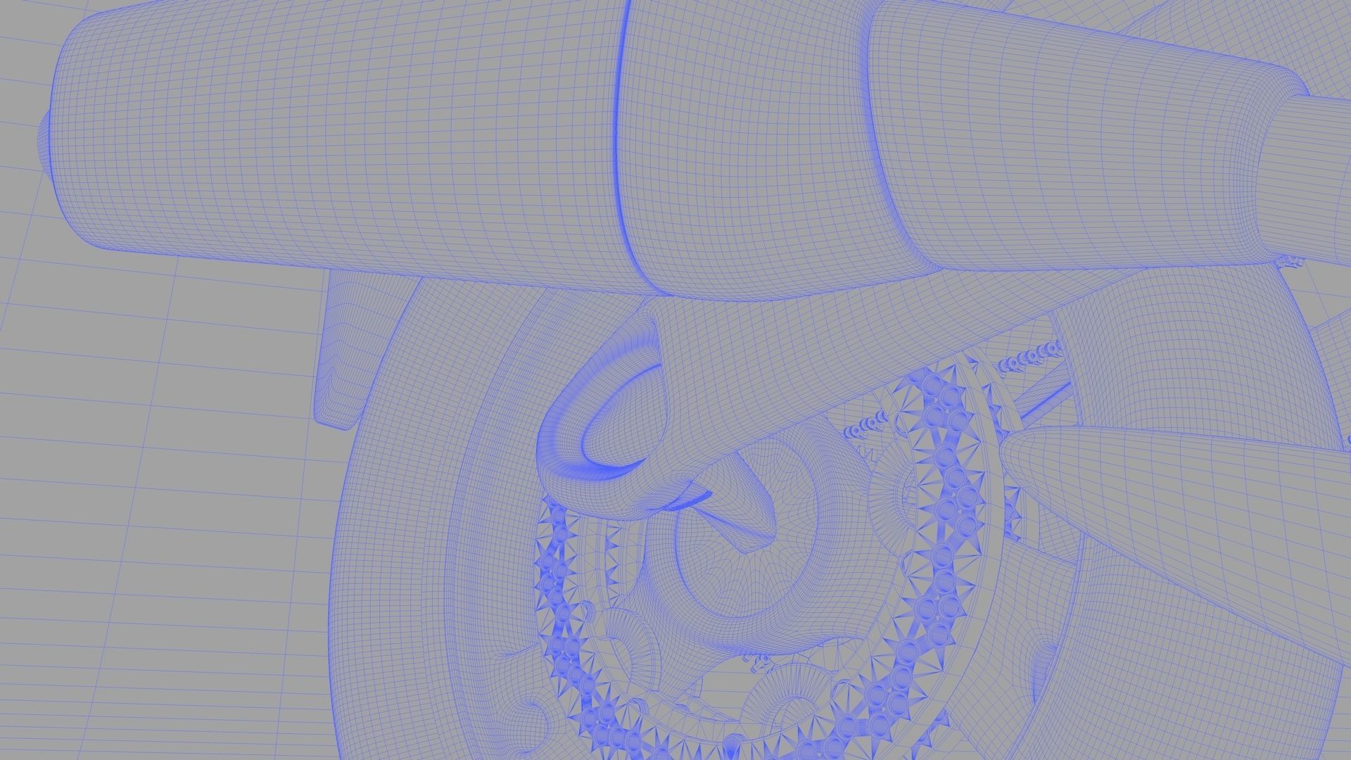 Motorcycle 1 3D model_7