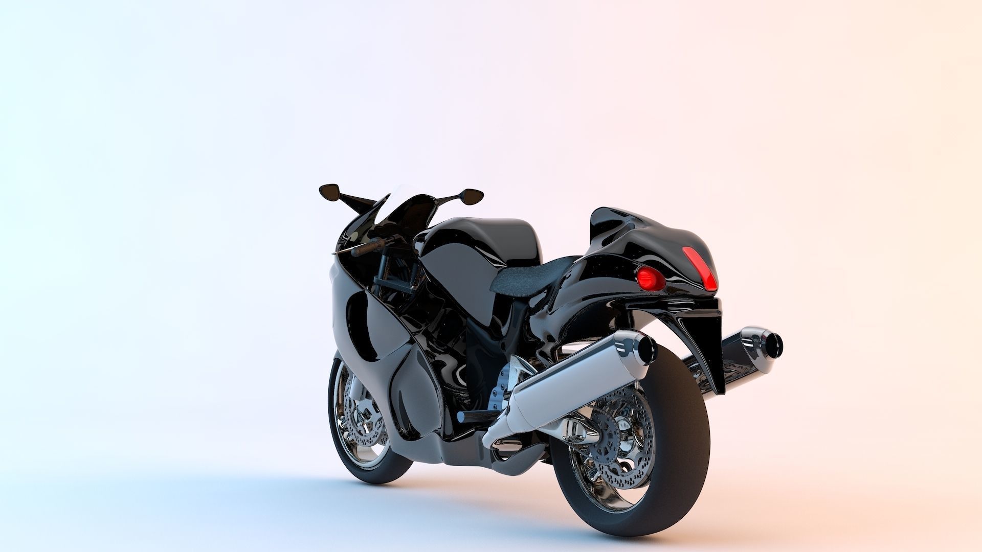 Motorcycle 1 3D model_1