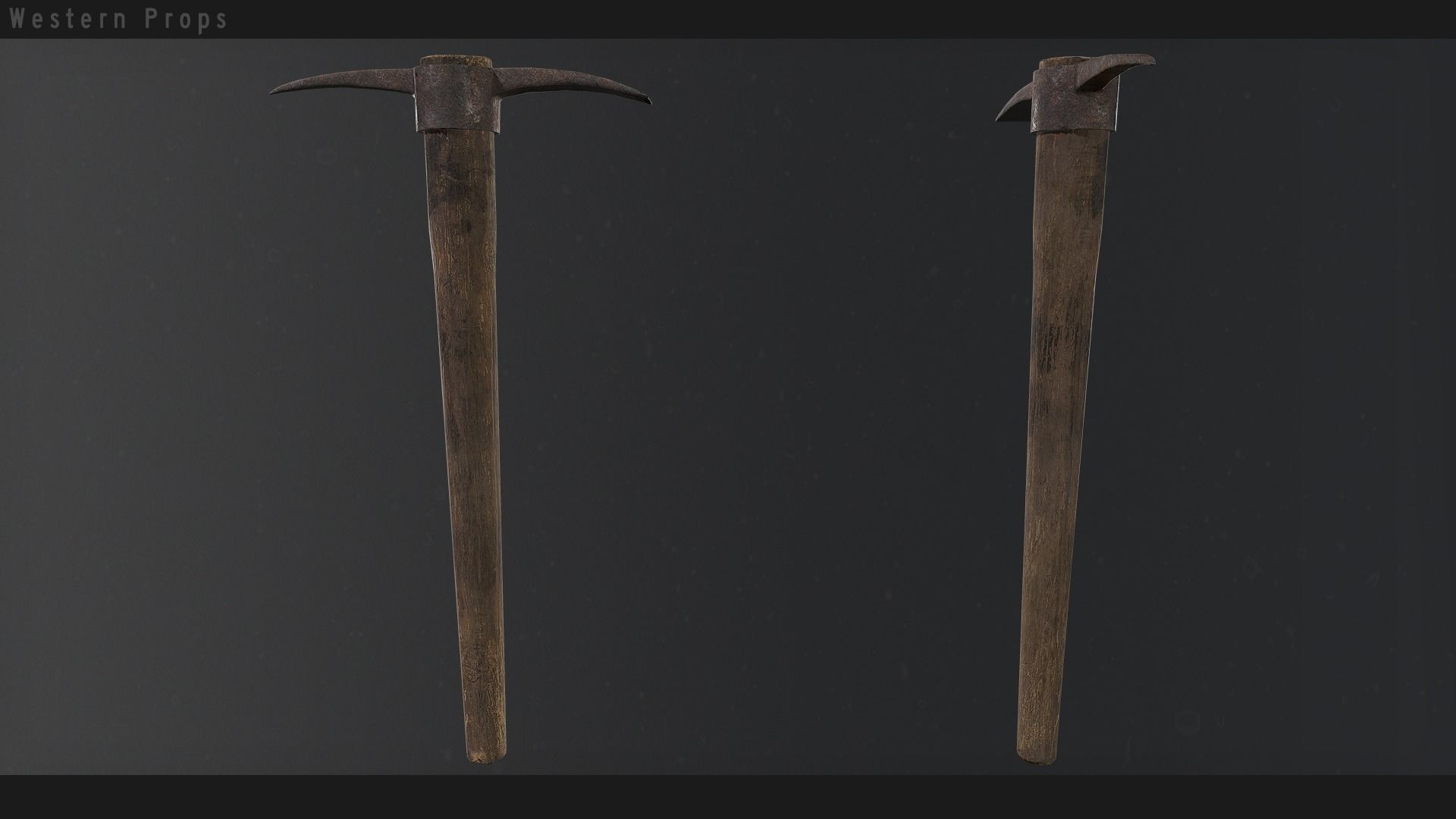 Western Props Vol 1 Free low-poly 3D model_9