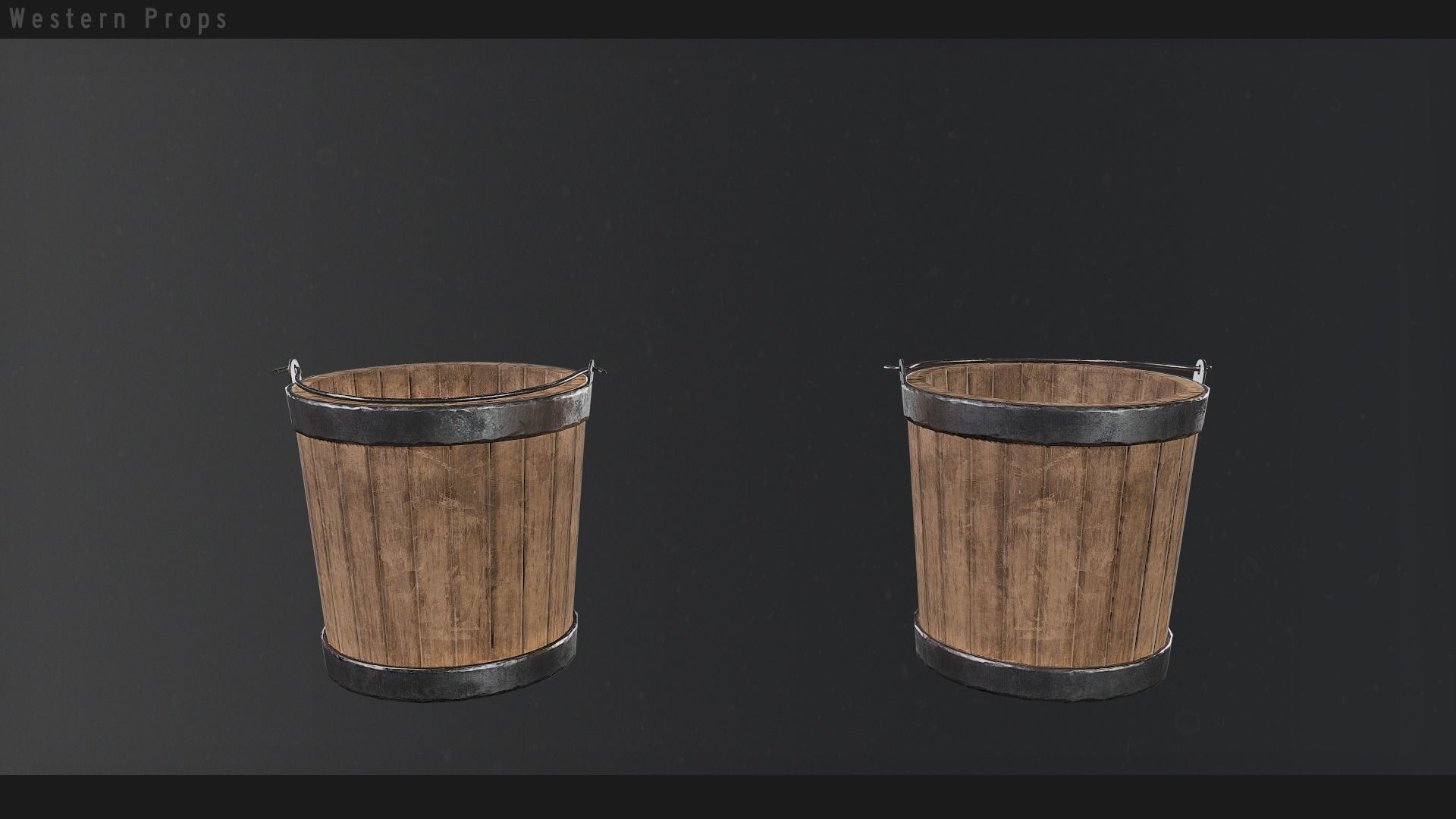 Western Props Vol 1 Free low-poly 3D model_5