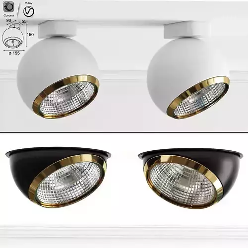 Bolster Gu10 Surface Mounted Spotlight