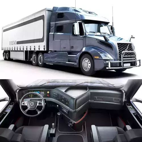 volvo vnl 3D model