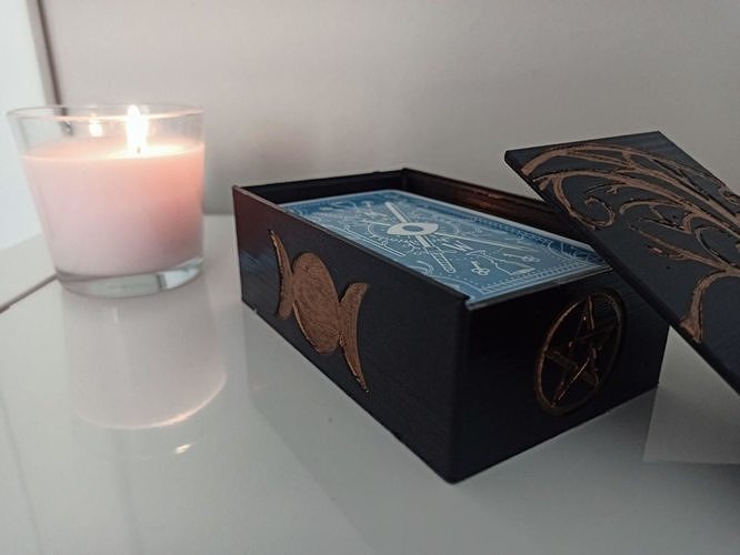 Tarot Deck Box 3D print model