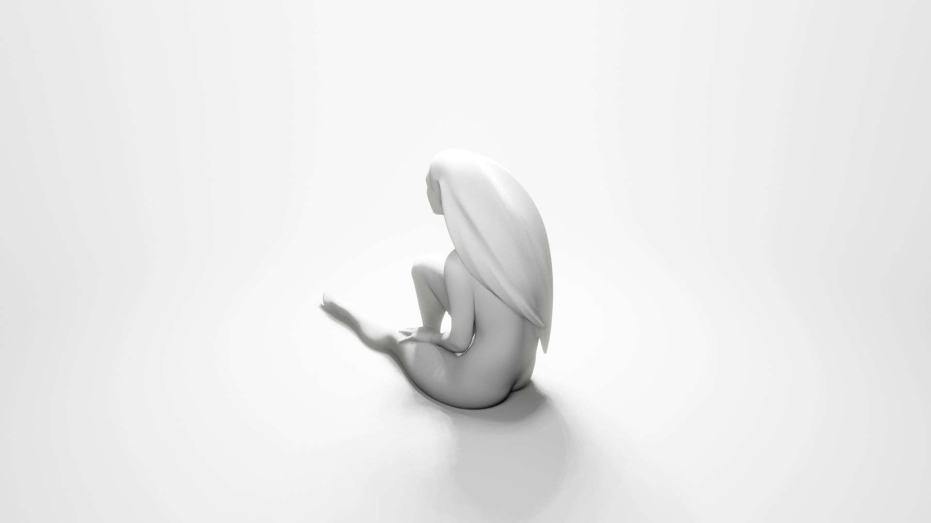 Woman sitting 6 3D print model_13