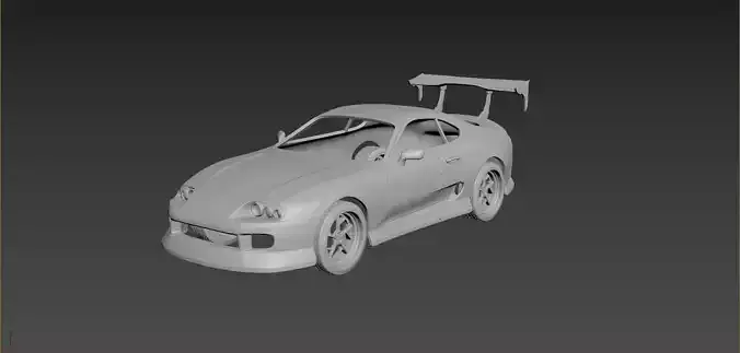 Toyota Supra 1993 Tuning Body For Print 3D print model