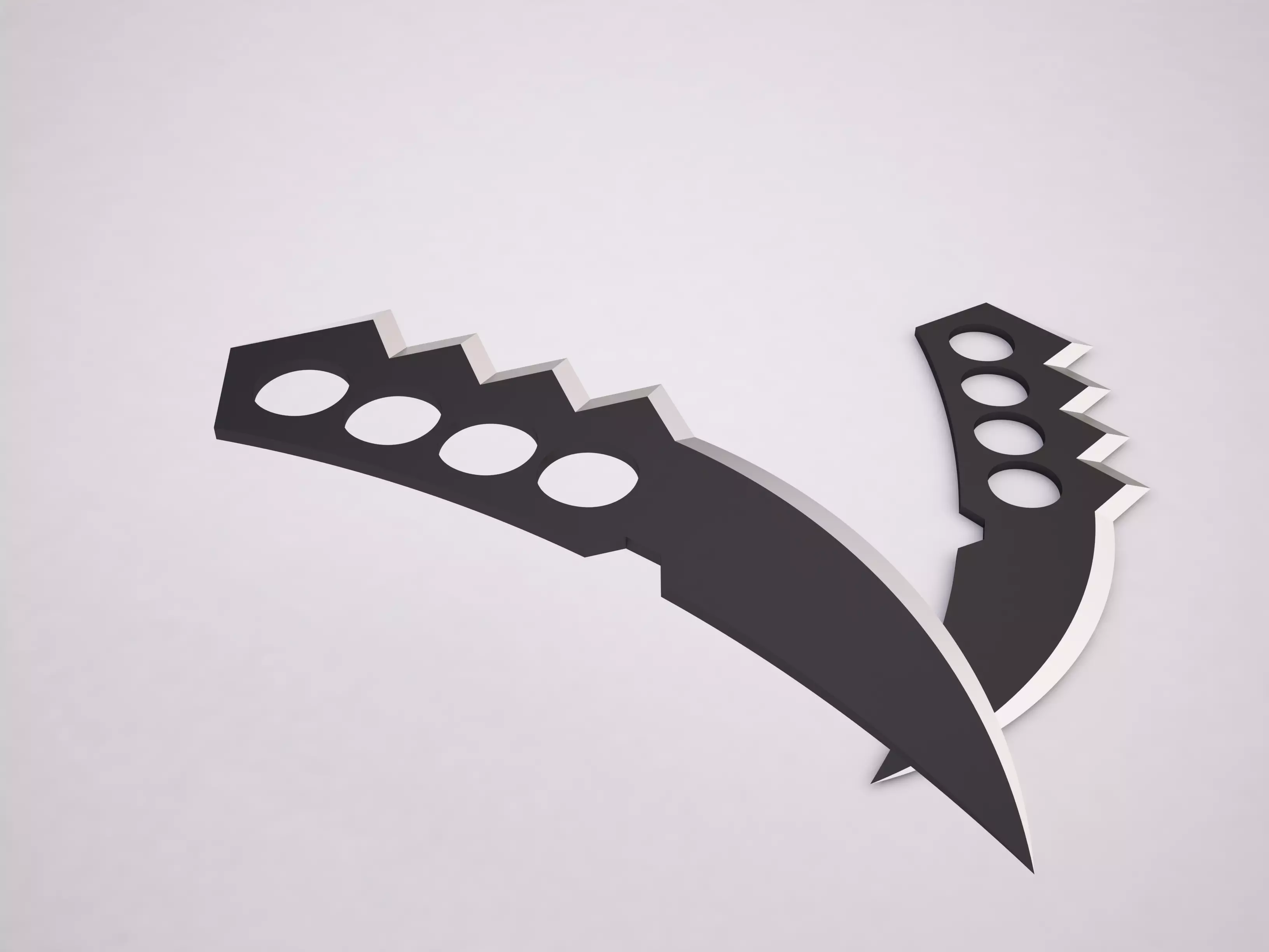 Chakra Blades Free 3D model_0