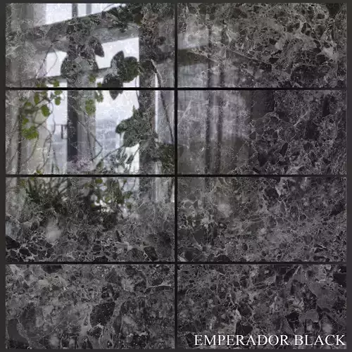 Yurtbay Seramik Emperador Black 300x600