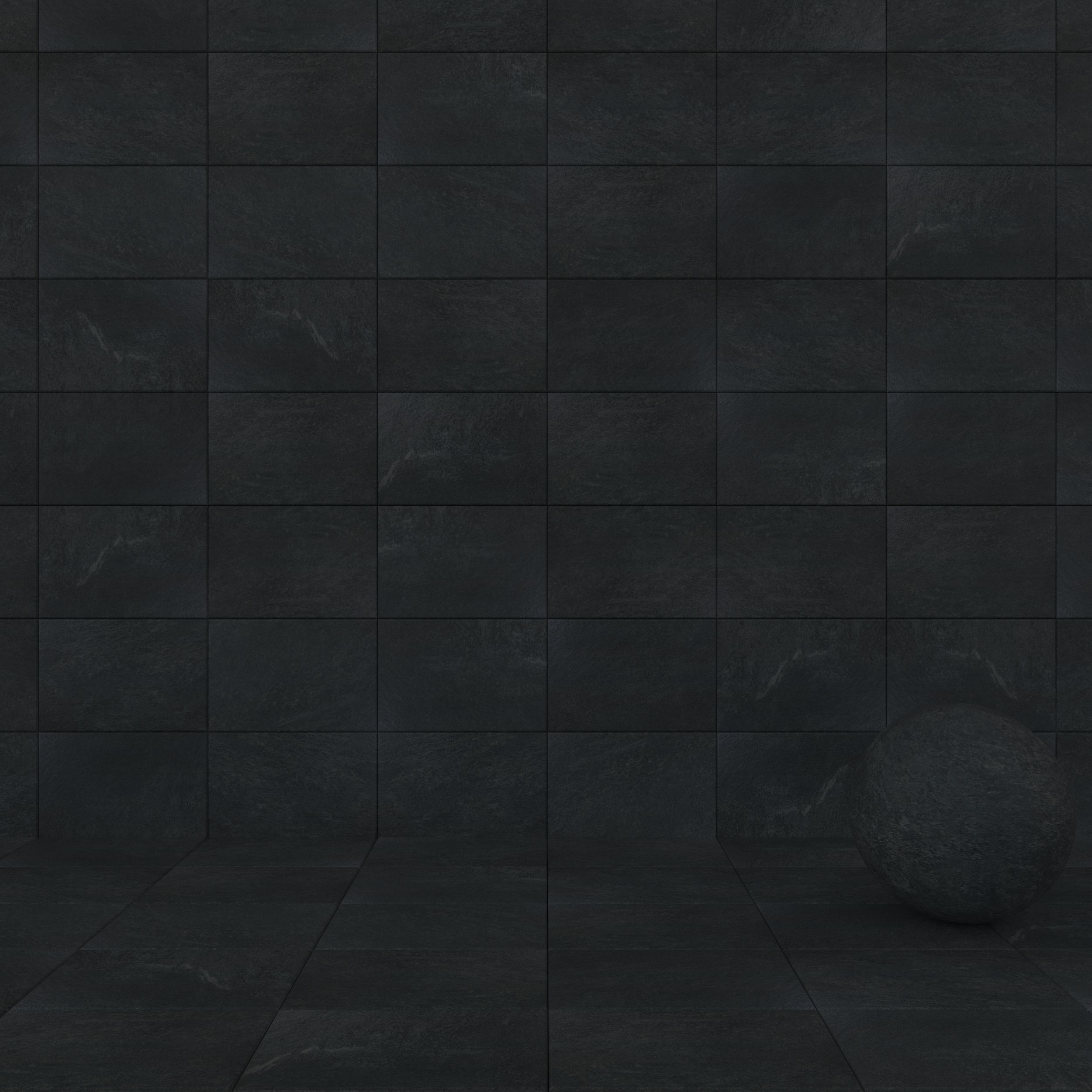 Stone Wall Tiles Mojo Anthracite 40x60 Texture_5