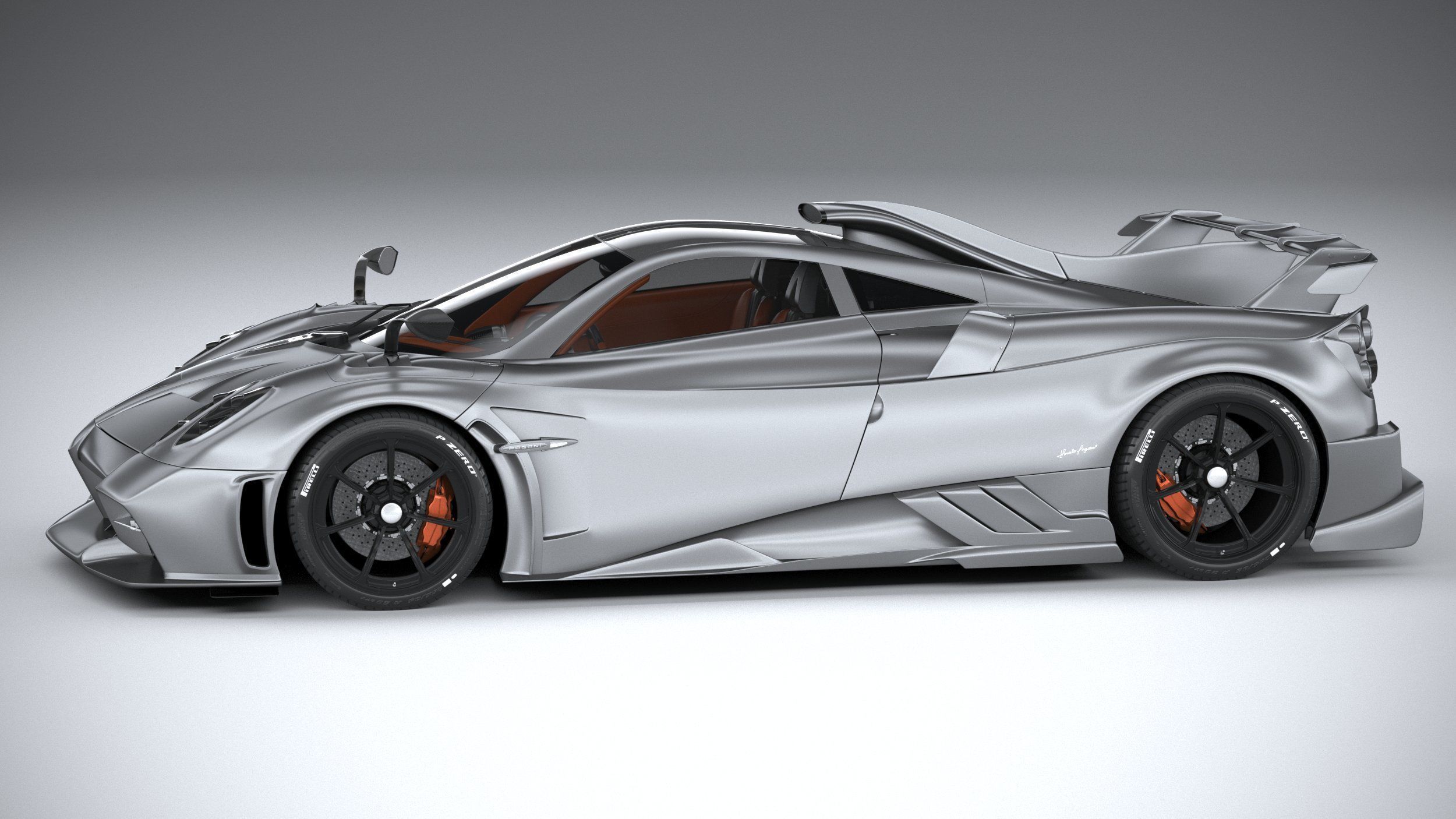 Pagani Imola 2021 3D model_8