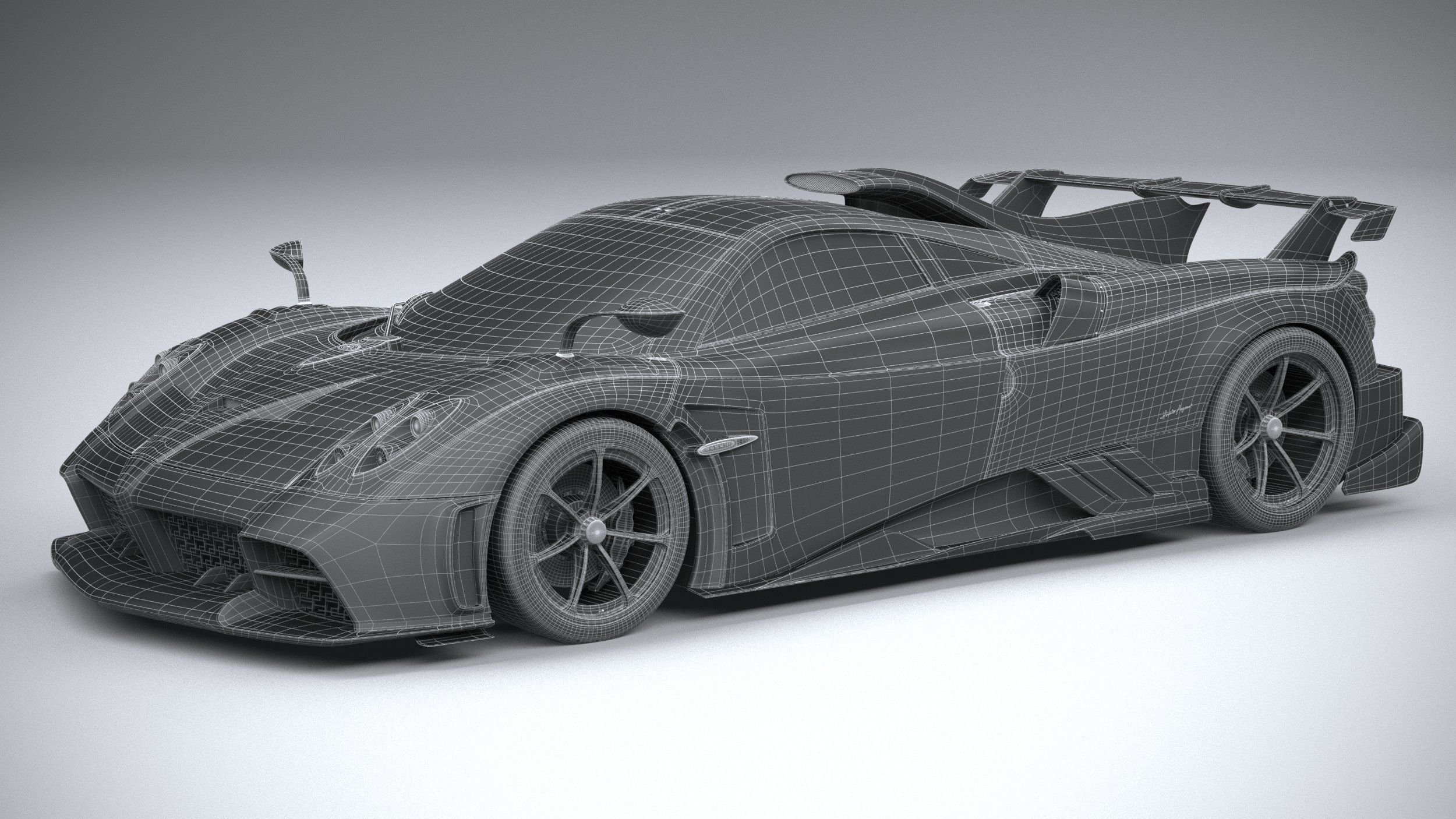Pagani Imola 2021 3D model_28