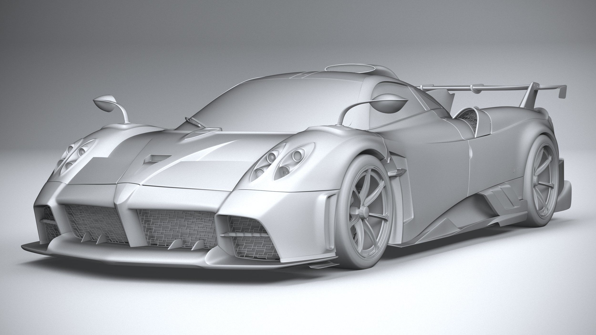 Pagani Imola 2021 3D model_20