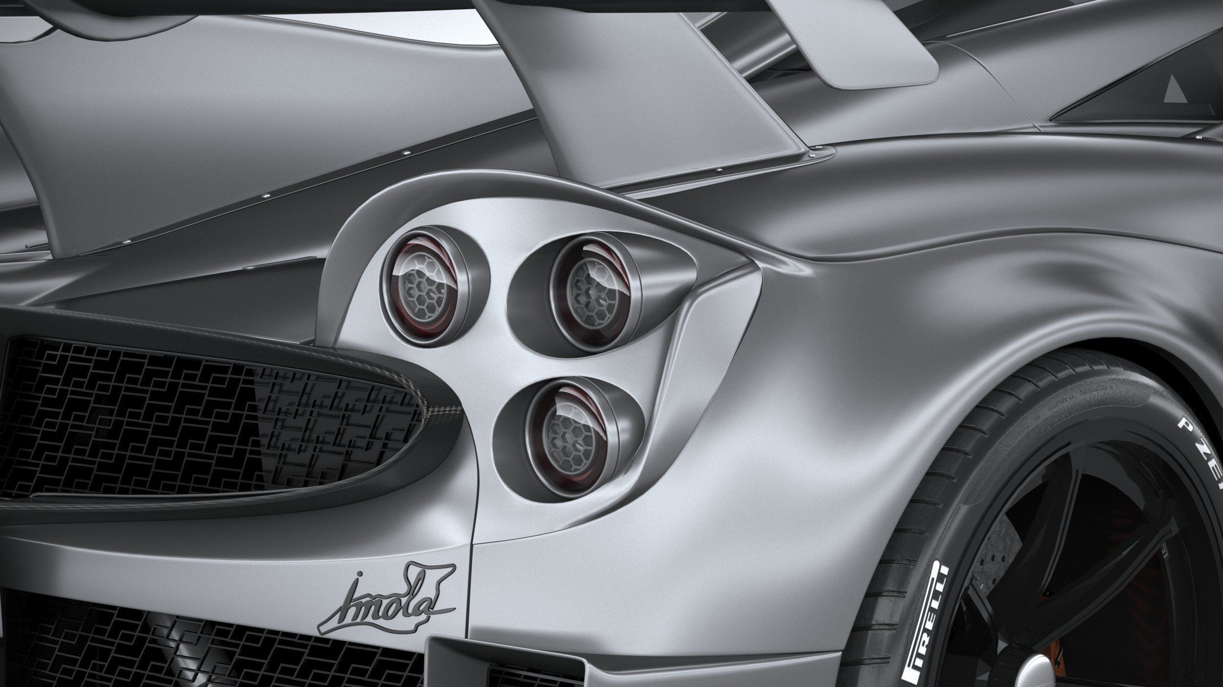 Pagani Imola 2021 3D model_18