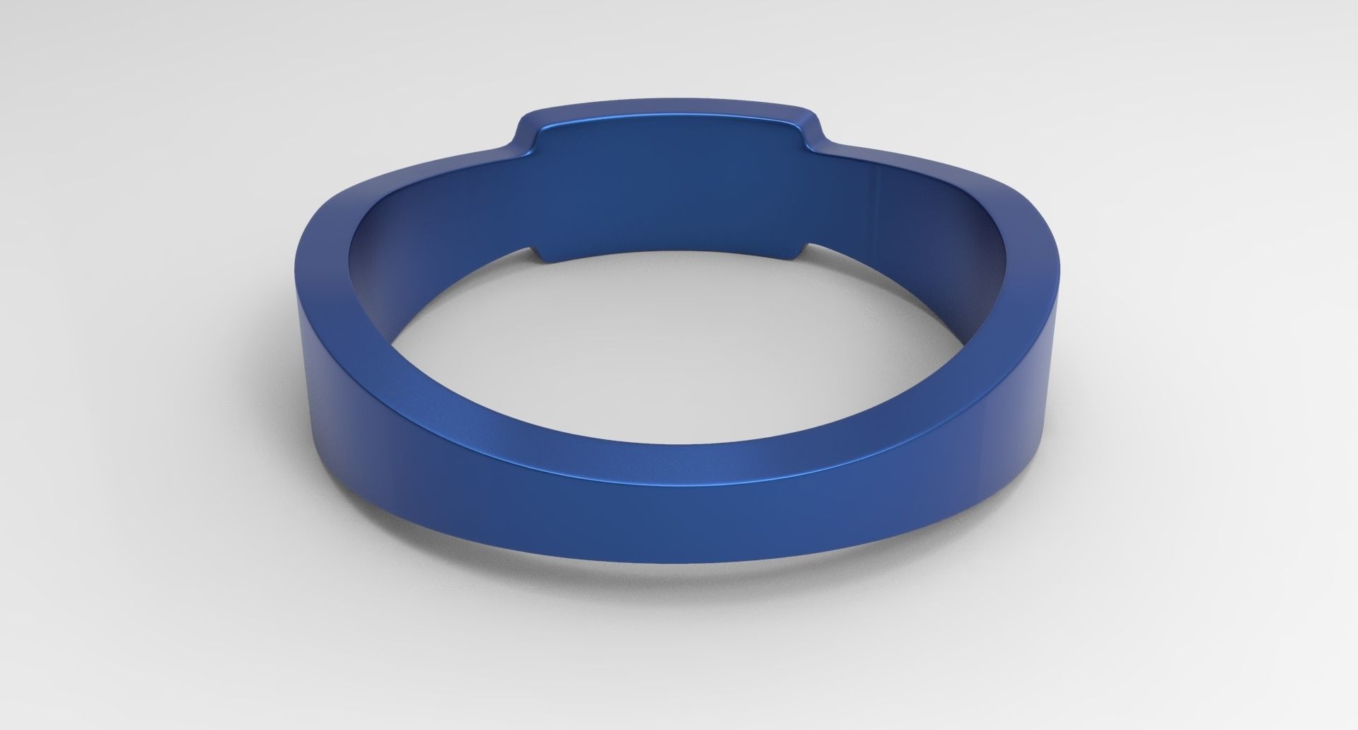 Jesus Ring Female Blue 3D print model_4